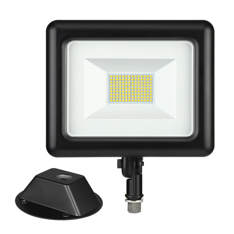 EDISHINE 74W Led Flood Light 10000 LumenIp65 Waterproof Knuckle